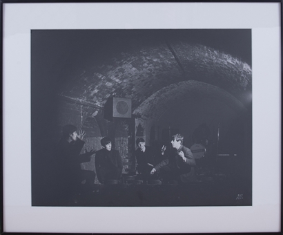 Dezo Hoffmann "The Beatles at Liverpools Cavern Club April 1963" Original Negative 16x20" Photo Framed 208/5000